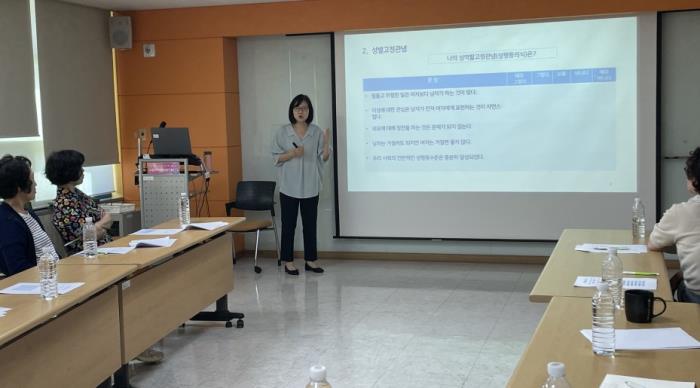▲여성주의 입문 교육-여성주의 관점으로 일상의 삶 톺아보기