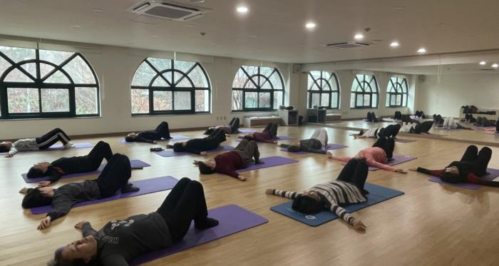 ▲도래미건강관리-도의 기체조