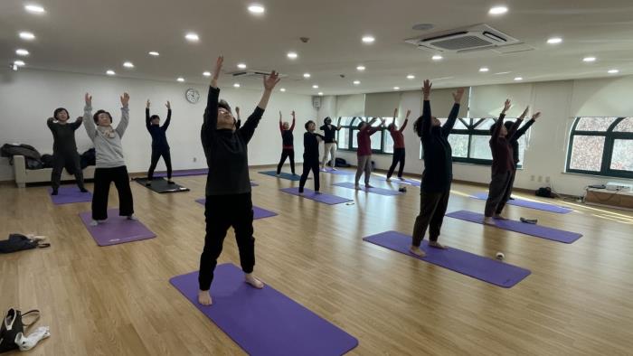 ▲도래미건강관리-도의 기체조