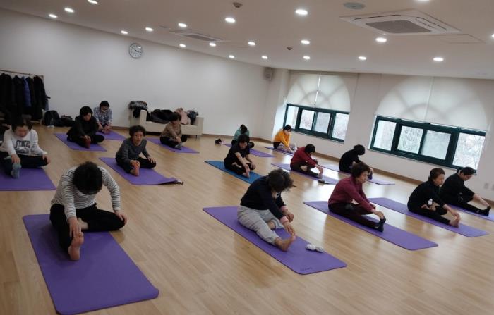 ▲도래미건강관리-도의 기체조